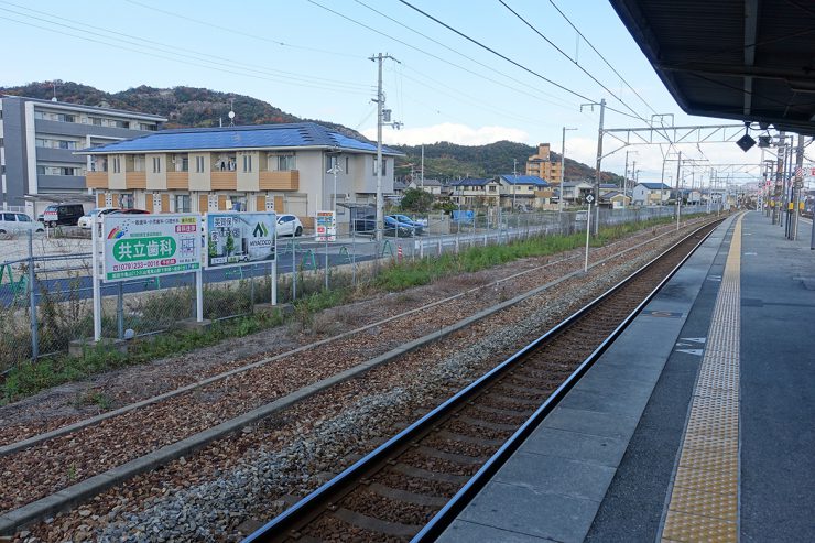 MIYACOCO　JR英賀保駅看板