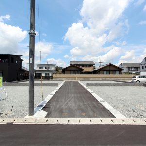 COCOタウン矢倉公園東　道路舗装工事　完了!!